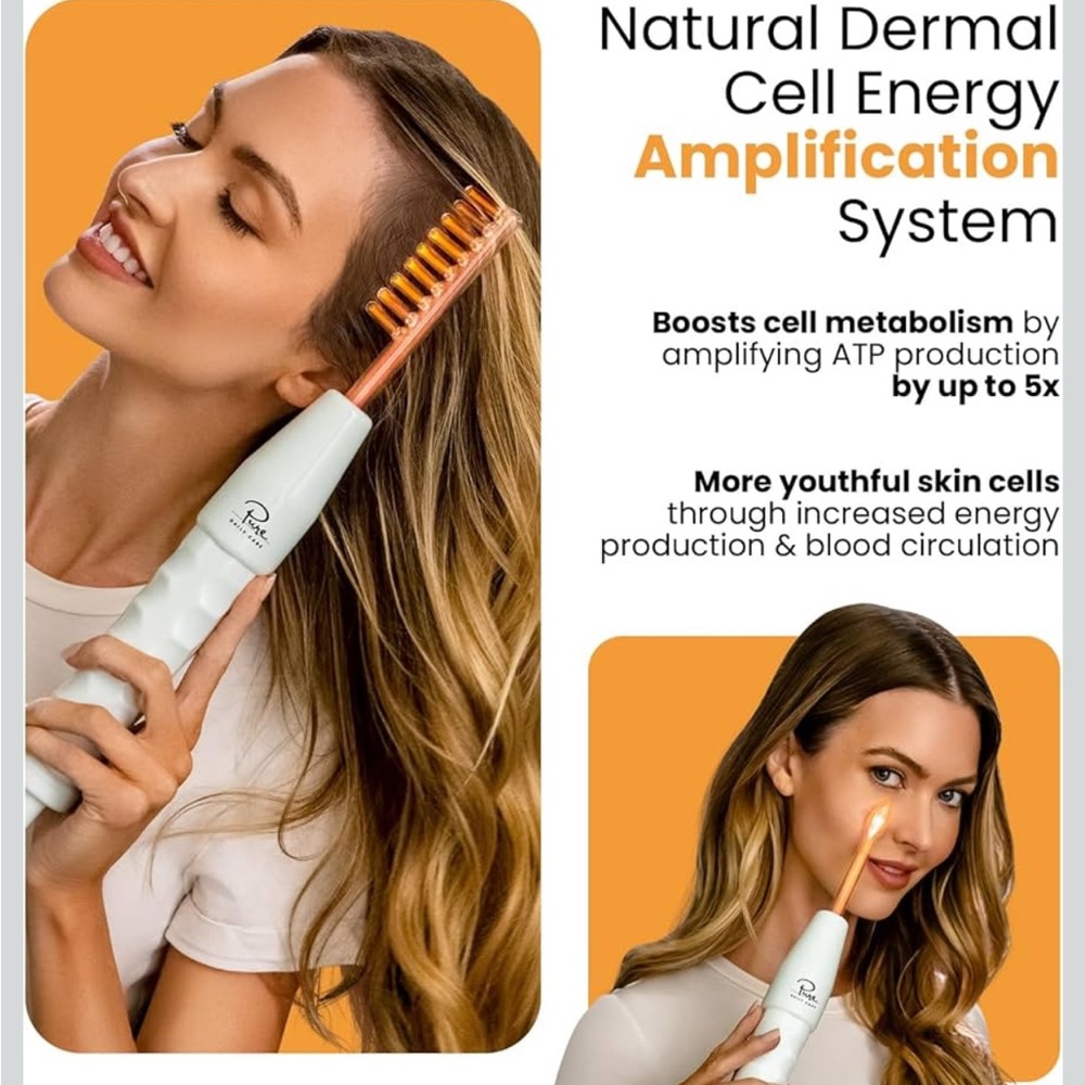 NuDerma Skin Therapy Wand – Anti-Aging/Wrinkle, Skin Tightening, Clarifying - Picture 5 of 11